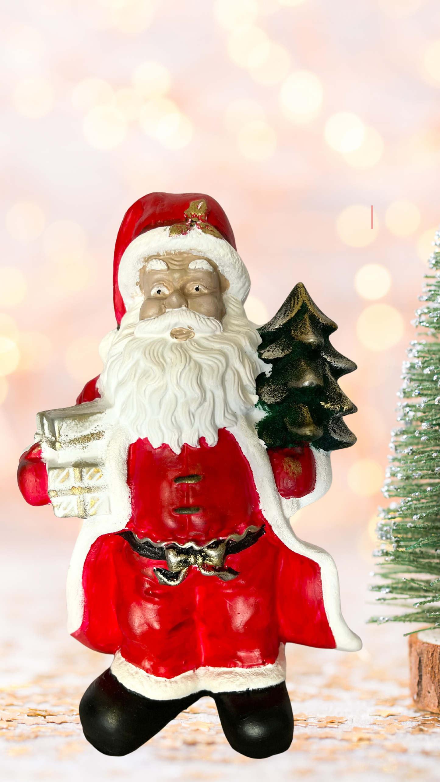 Santa Claus Statue, Christmas Ornaments