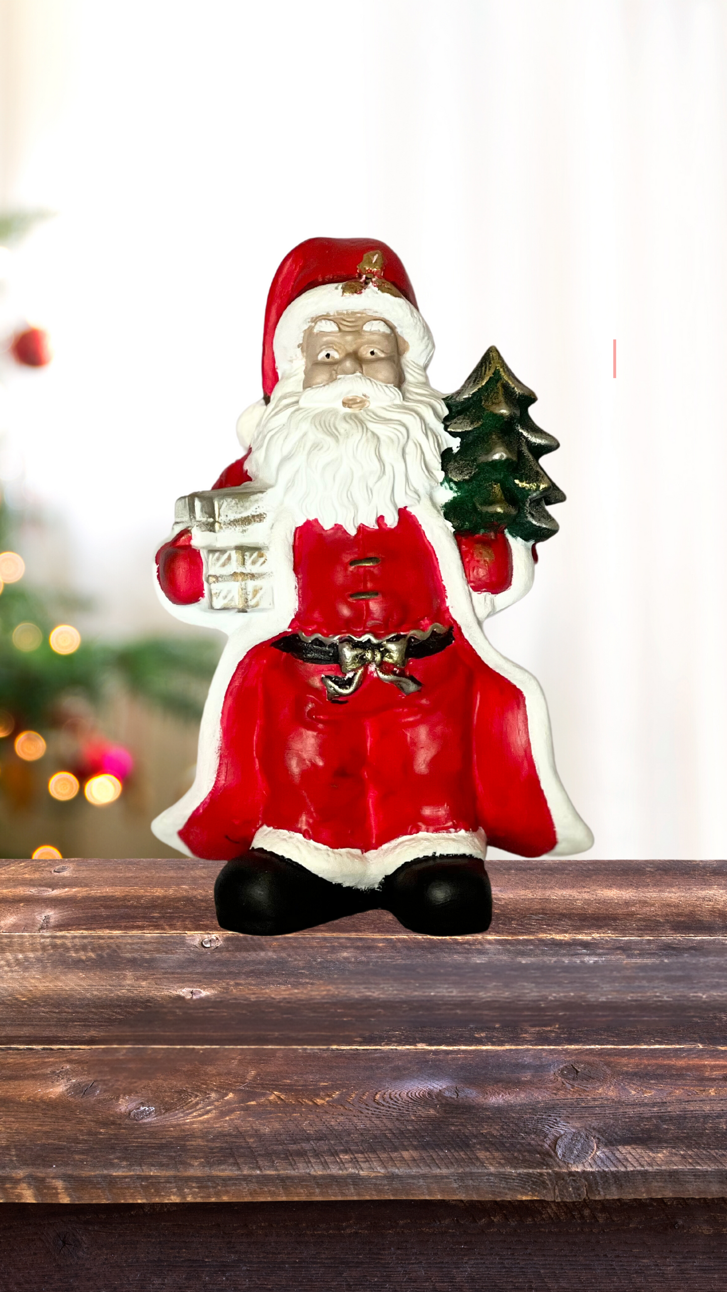 Santa Claus Statue, Christmas Ornaments