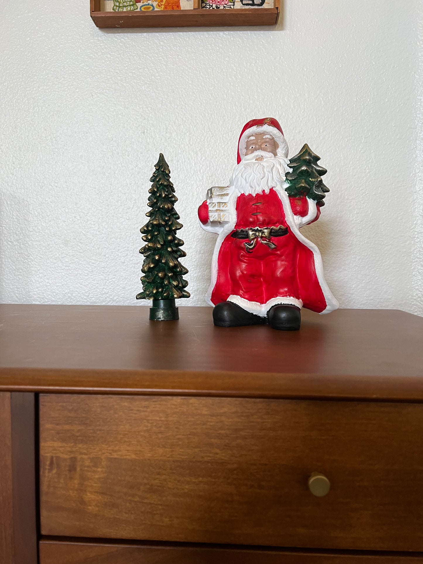 Santa Claus Statue, Christmas Ornaments