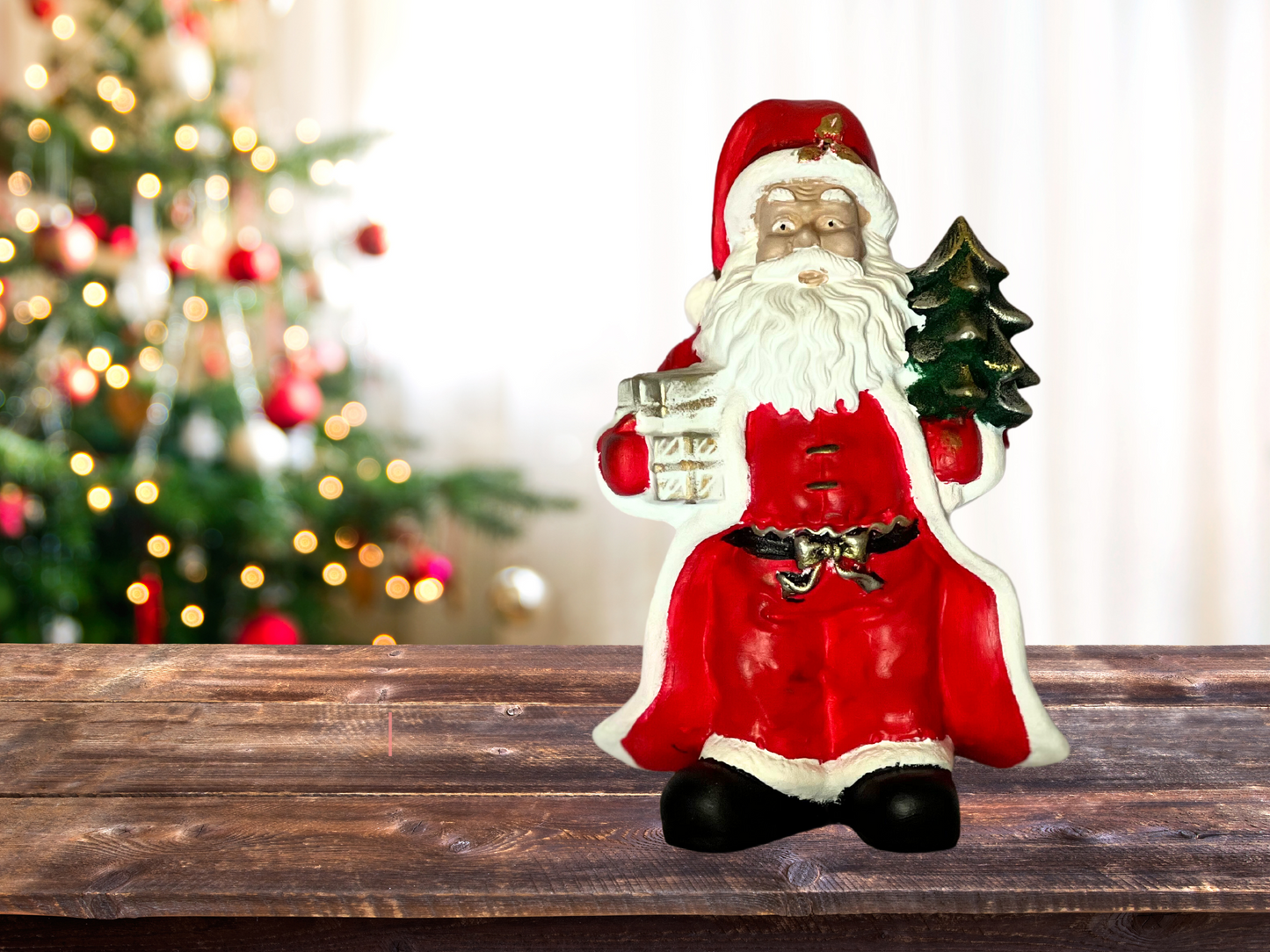 Santa Claus Statue, Christmas Ornaments