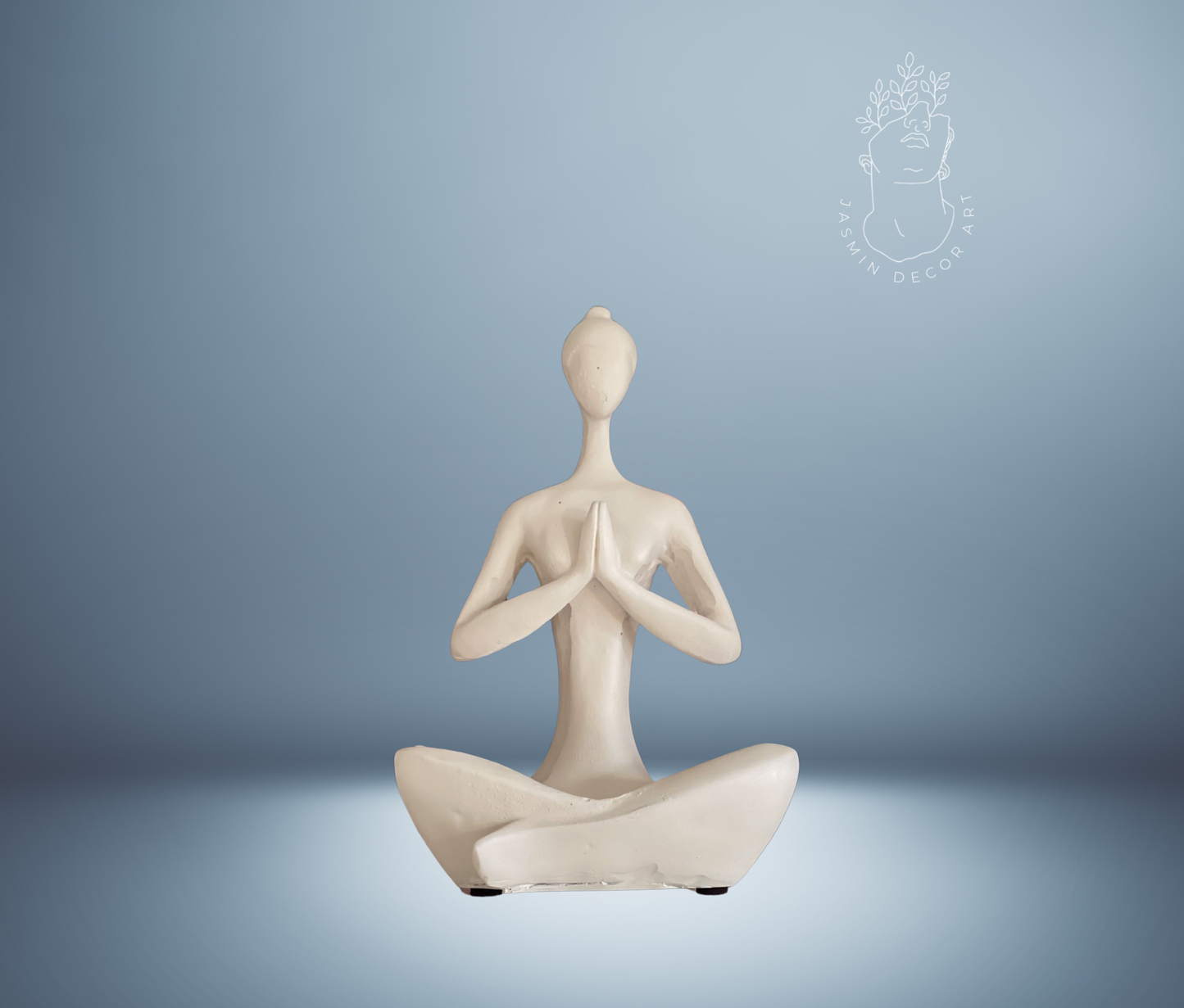 andmade Yoga Pose Candleholder in Namaste Pose