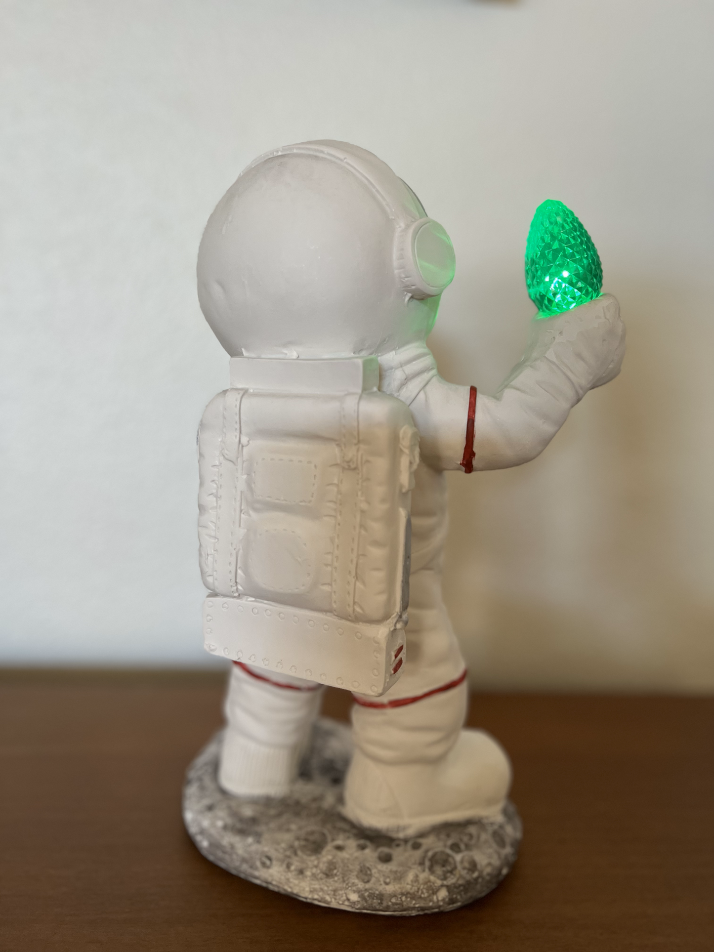Handcrafted Astronaut Statue - Space Explorer Decor - 11.2 Inches