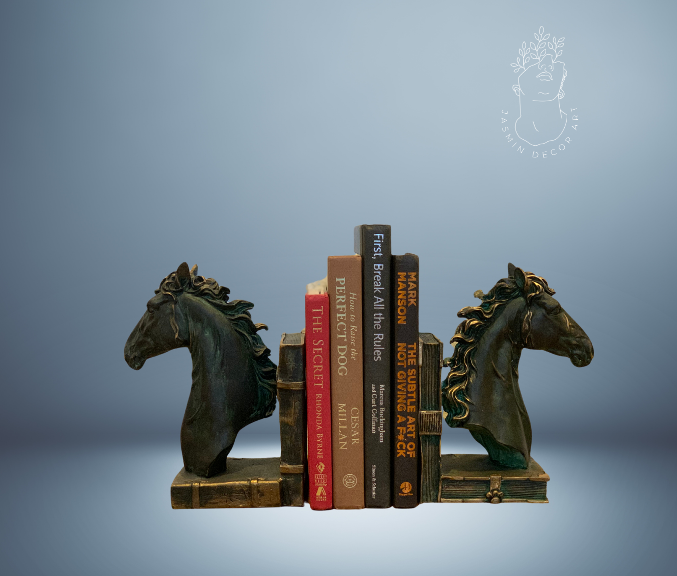 Horse Head Bookends