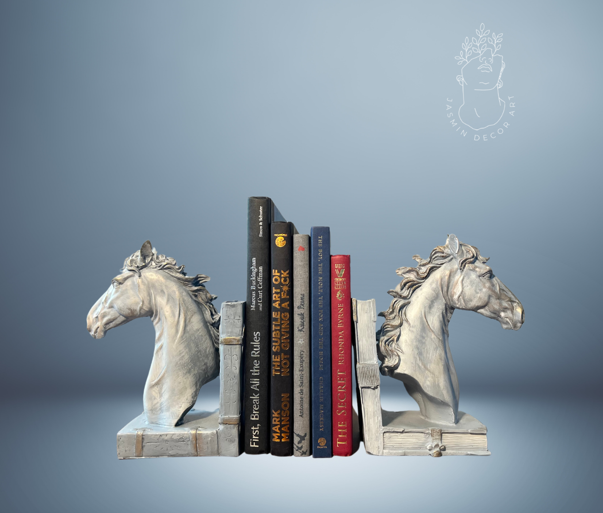 Horse Head Bookends