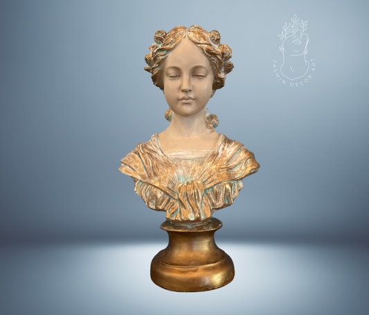 Elegant Juliet Statue – 17” French Renaissance-Inspired Home Décor Sculpture