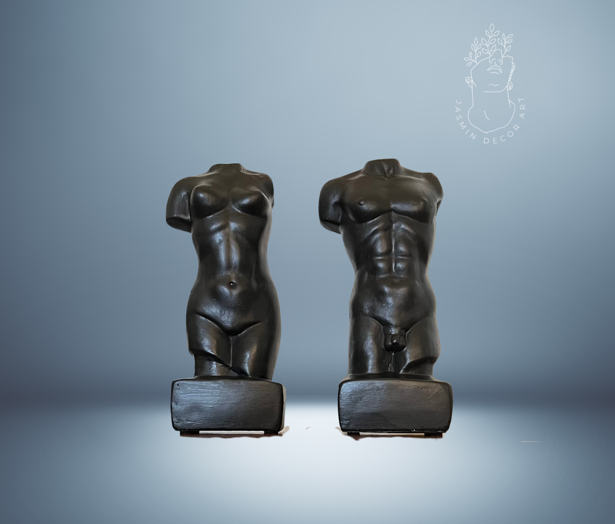Torso Statue, Set of 2