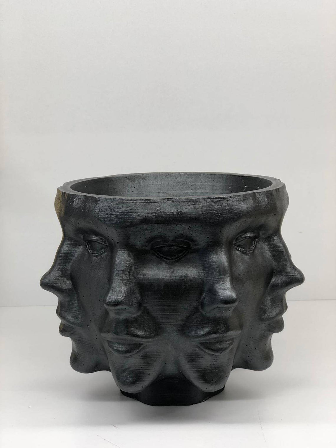 Concrete Multi Face Planter
