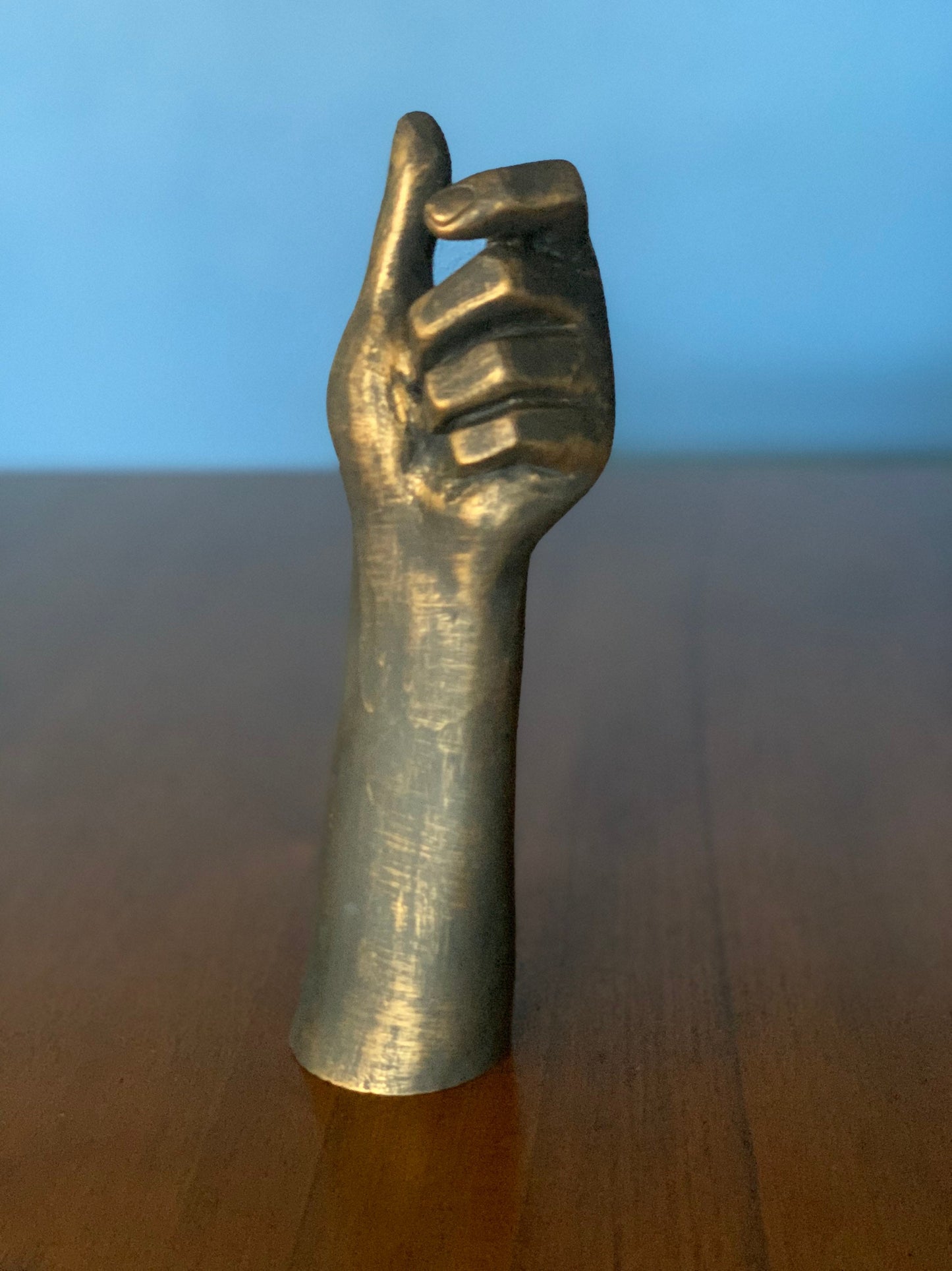 Left Hand Candlestick Holder, Large Candlestick, Taper Candleholder, Centerpiece, Home Decoration, Gift for Home, Thanksgiving