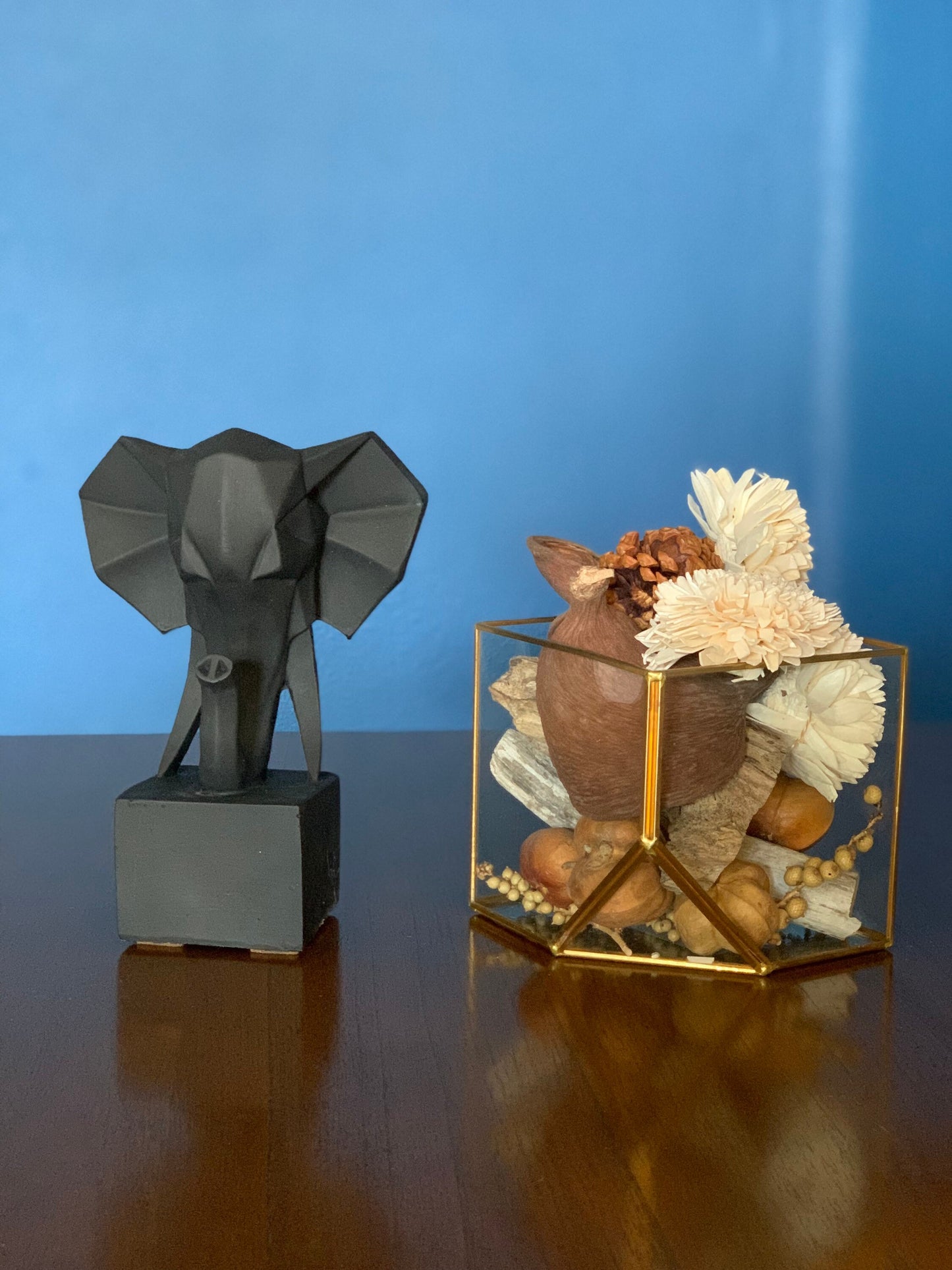 Animal Sculpture Decoration For Home, Handcrafts, Elephant Statue, Desk Décor, Accessories, Animal Statue Gift, Gift for Christmas,