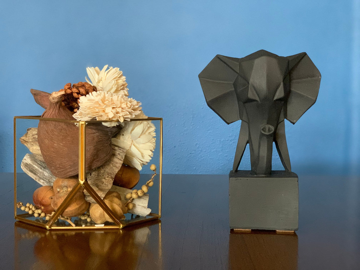 Animal Sculpture Decoration For Home, Handcrafts, Elephant Statue, Desk Décor, Accessories, Animal Statue Gift, Gift for Christmas,