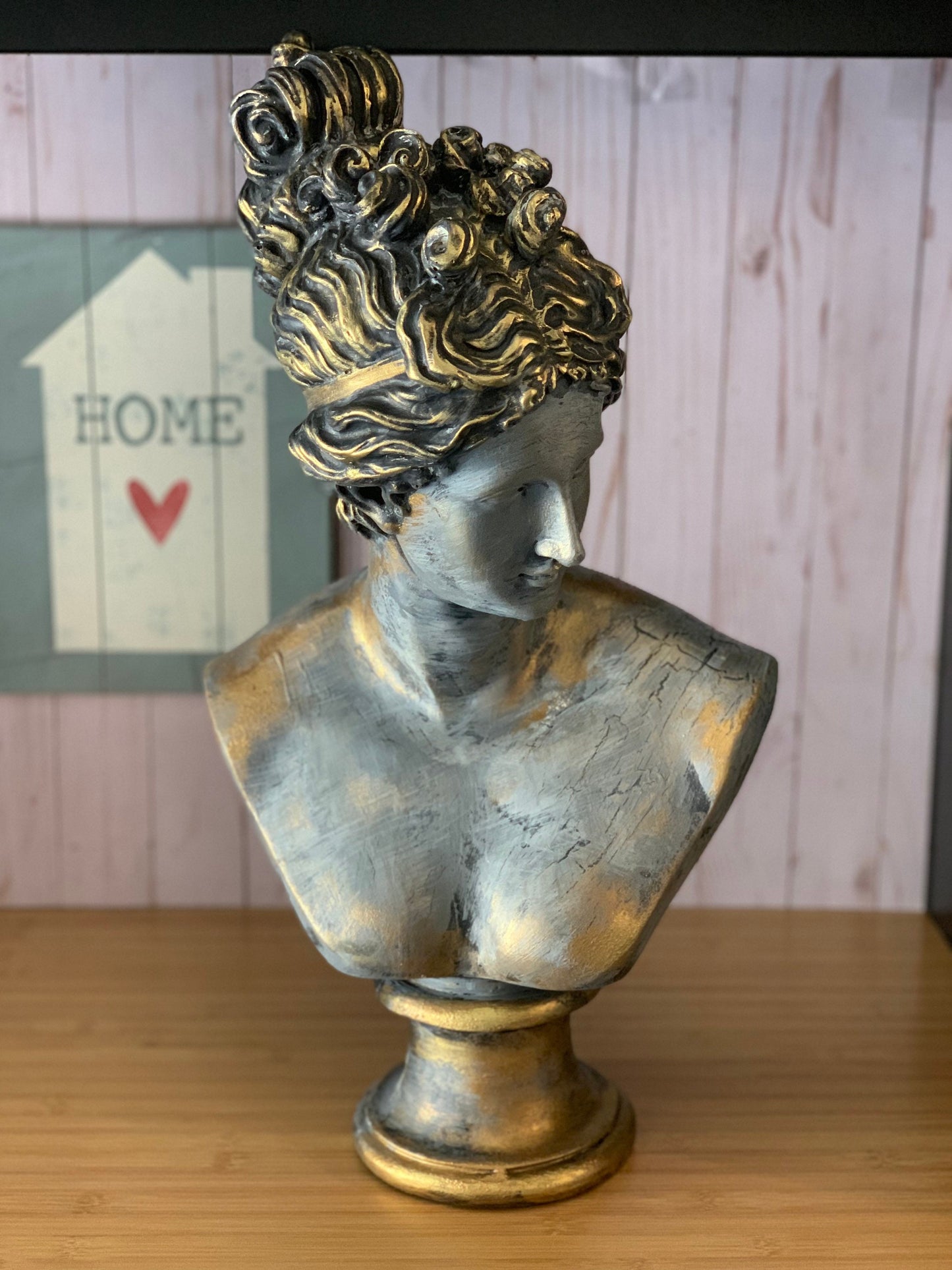 Large Helen Sculpture, Helen Statue, Helen Of Troy Bust Statue, Greek Bust Statue, 22 inches Helen of Sparta, Daughter of Zeus, Roman Bust