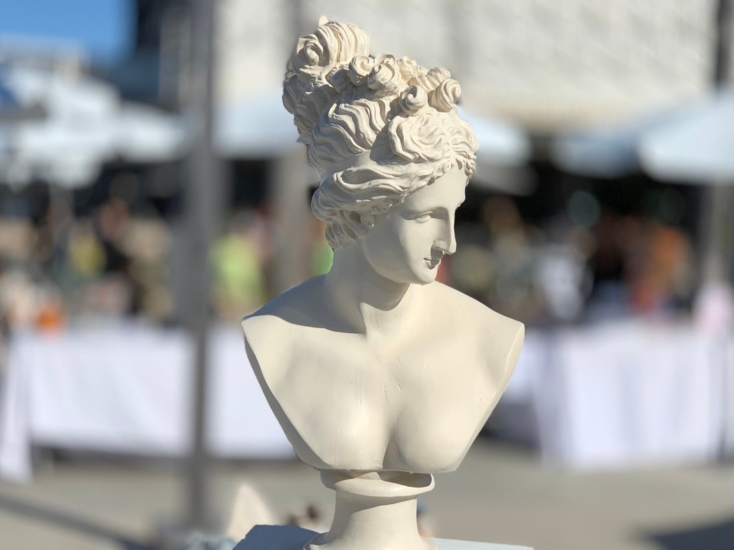 Large Helen Sculpture, Helen Statue, Helen Of Troy Bust Statue, Greek Bust Statue, 22 inches Helen of Sparta, Daughter of Zeus, Roman Bust