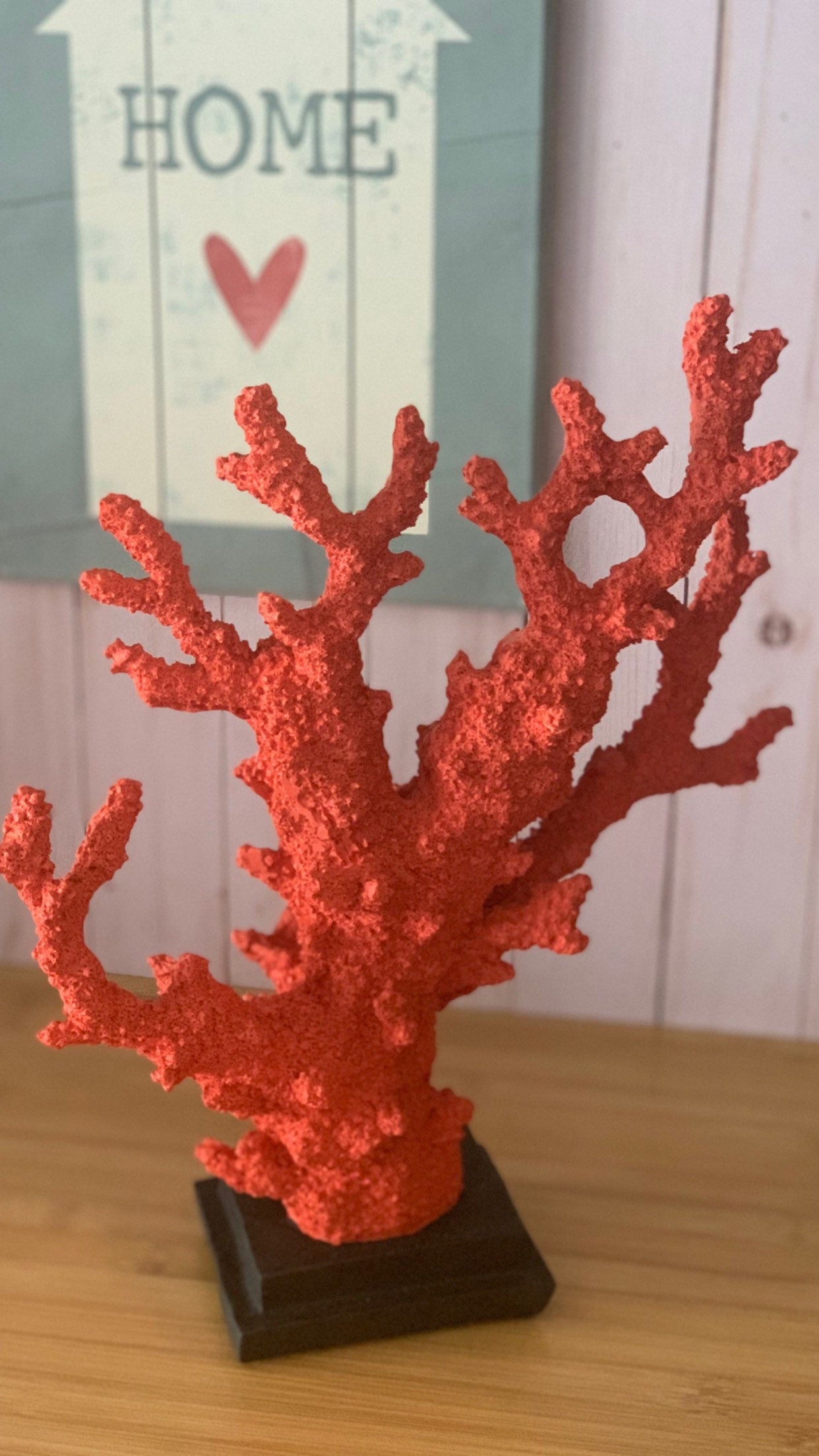 Decorative Coral Moss, Decorative Coral, Beach ThemedNew Home Office Gift, Trinket Sea Coral, Coral Accessory, Red Coral Reef, Ocean Lover