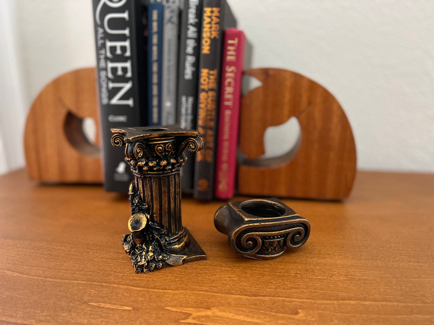 Column Candle Holder, Ancient Greek Candlestick, Greek Ionic Column Décor, Column Corinthians, Roman concrete Pillar Column, Office Decor