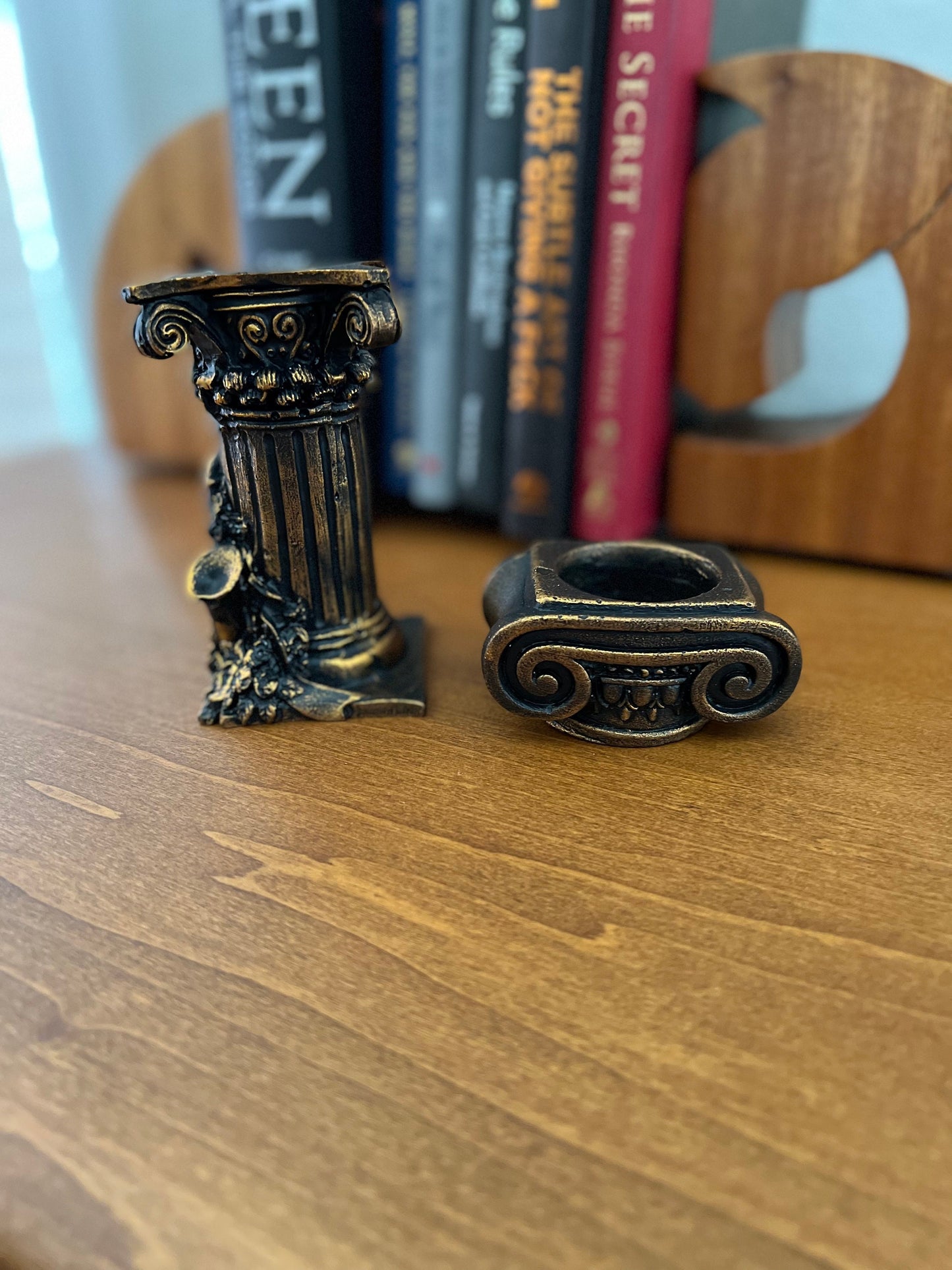 Column Candle Holder, Ancient Greek Candlestick, Greek Ionic Column Décor, Column Corinthians, Roman concrete Pillar Column, Office Decor