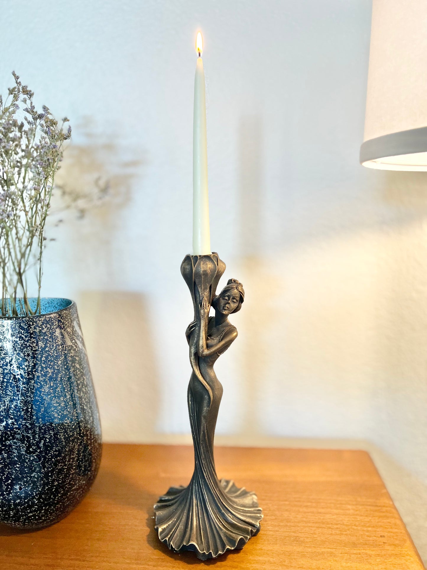 Female Candlestick Holder, Large Candlestick
