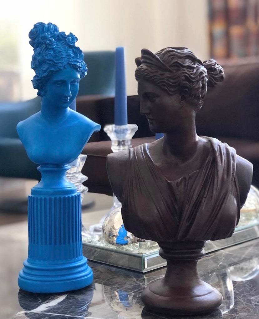 Goddess Bust of ARTEMIS DIANA Art Statue