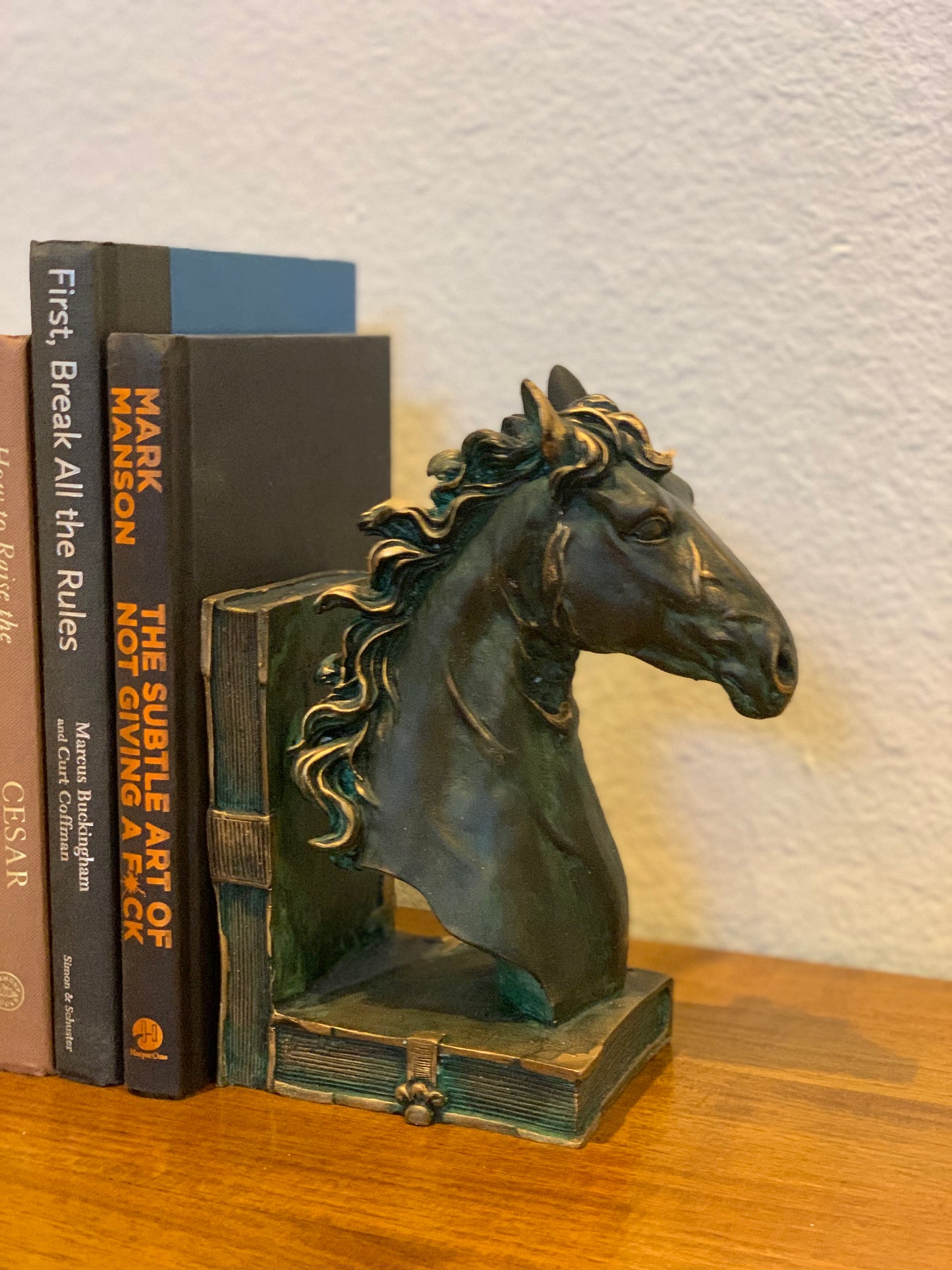 Horse Head Bookends