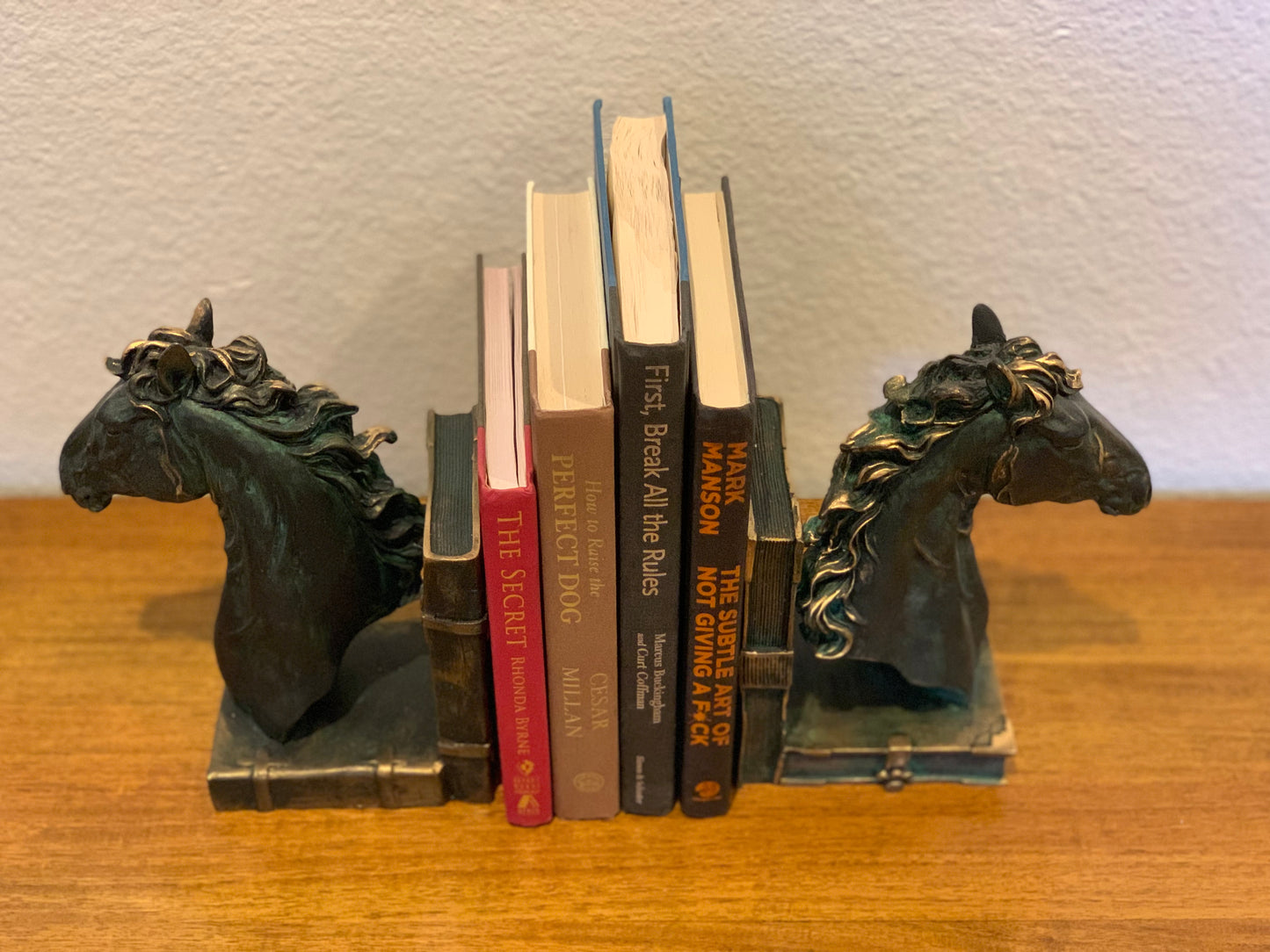 Horse Head Bookends