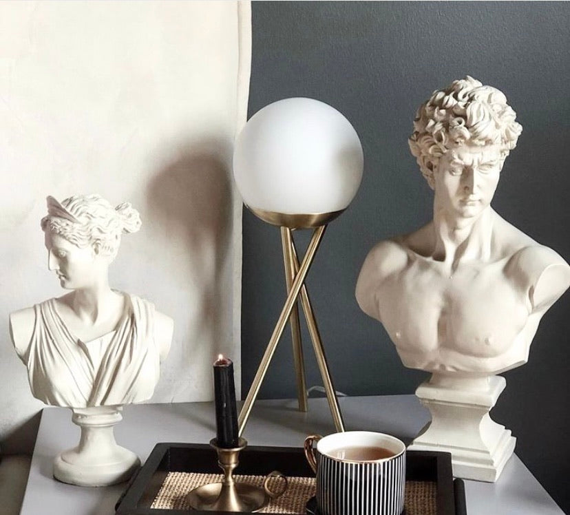 Goddess Bust of ARTEMIS DIANA Art Statue