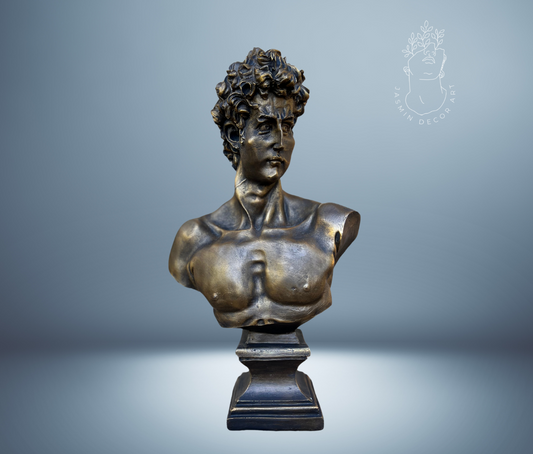 David Sculpture - Bronze - 17 inches