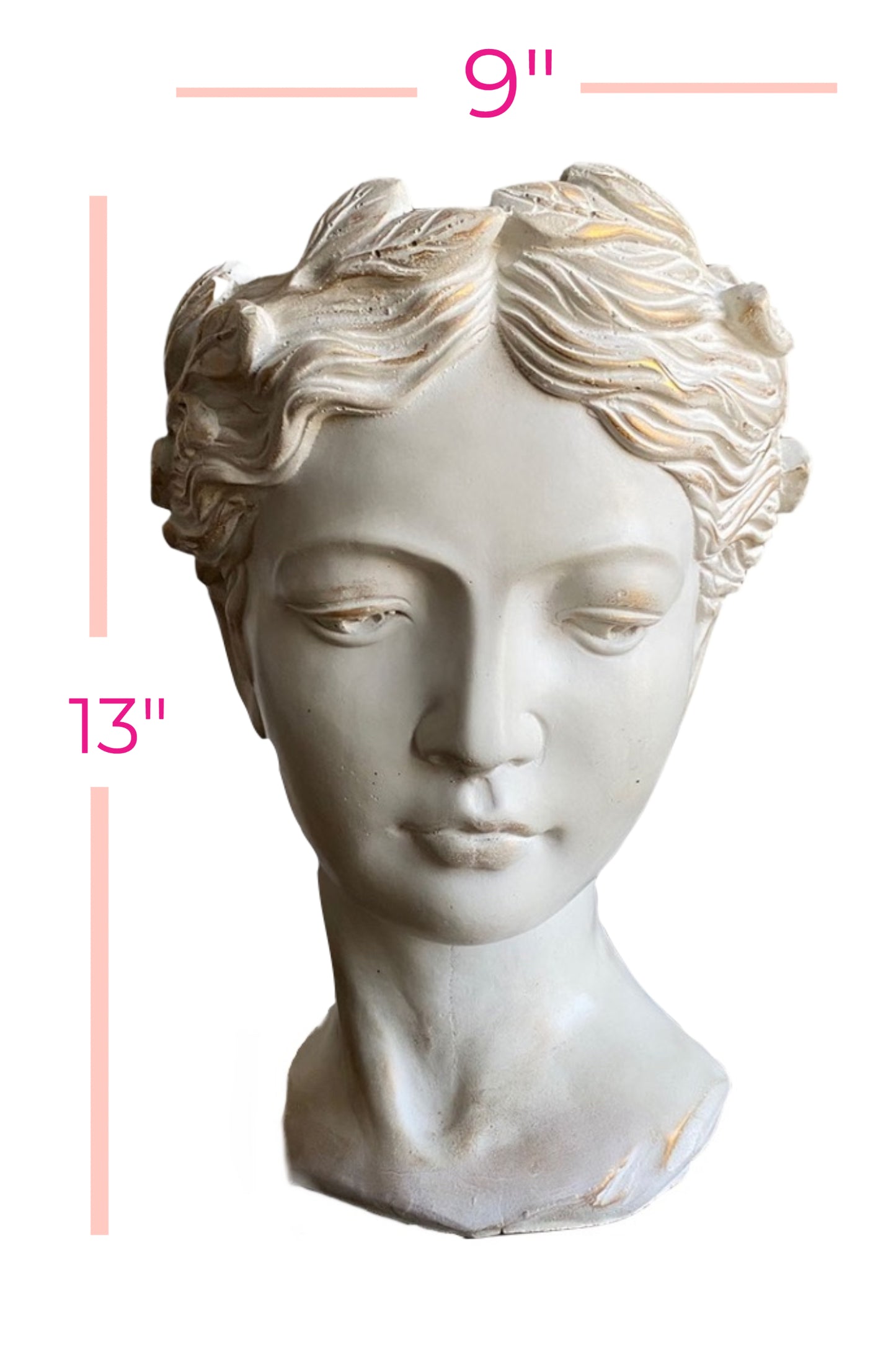 Goddess Venus Head Planter (XXLarge)