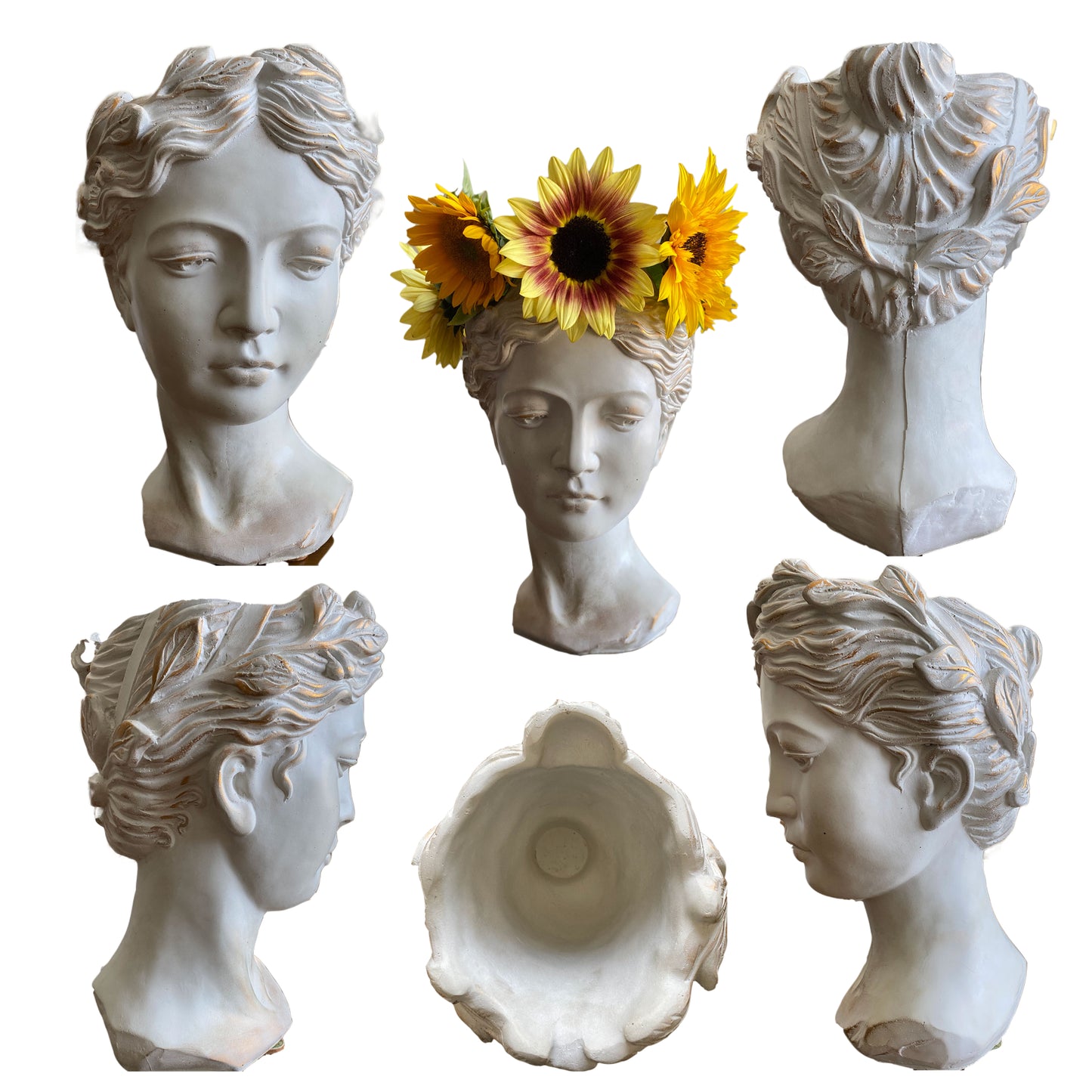 Goddess Venus Head Planter (XXLarge)