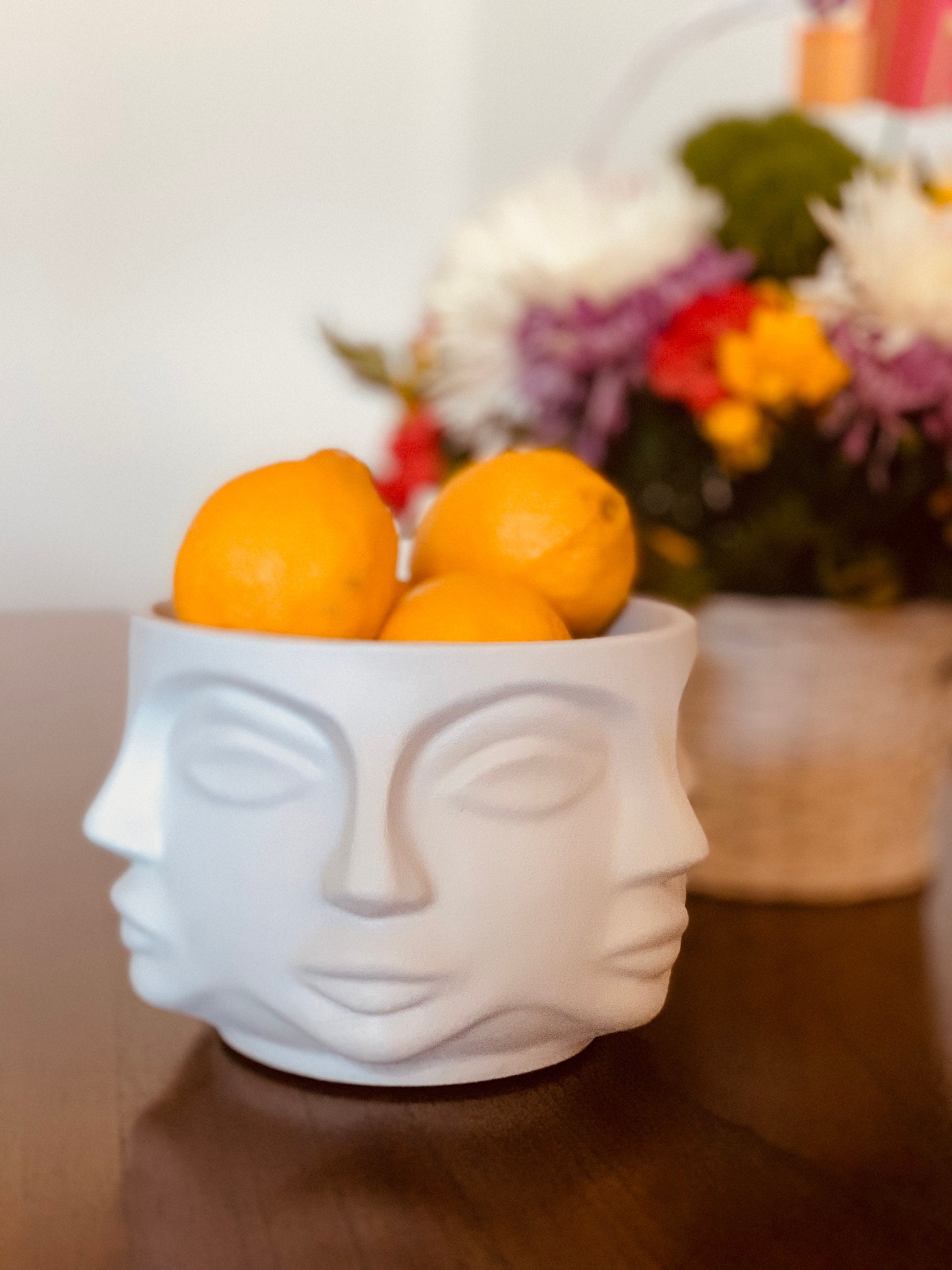 Concrete Multi Face Planter, Concrete Planter, Unique Planter, Concrete Decor, Eco Friendly Decor, Succulent Planter, (Large)