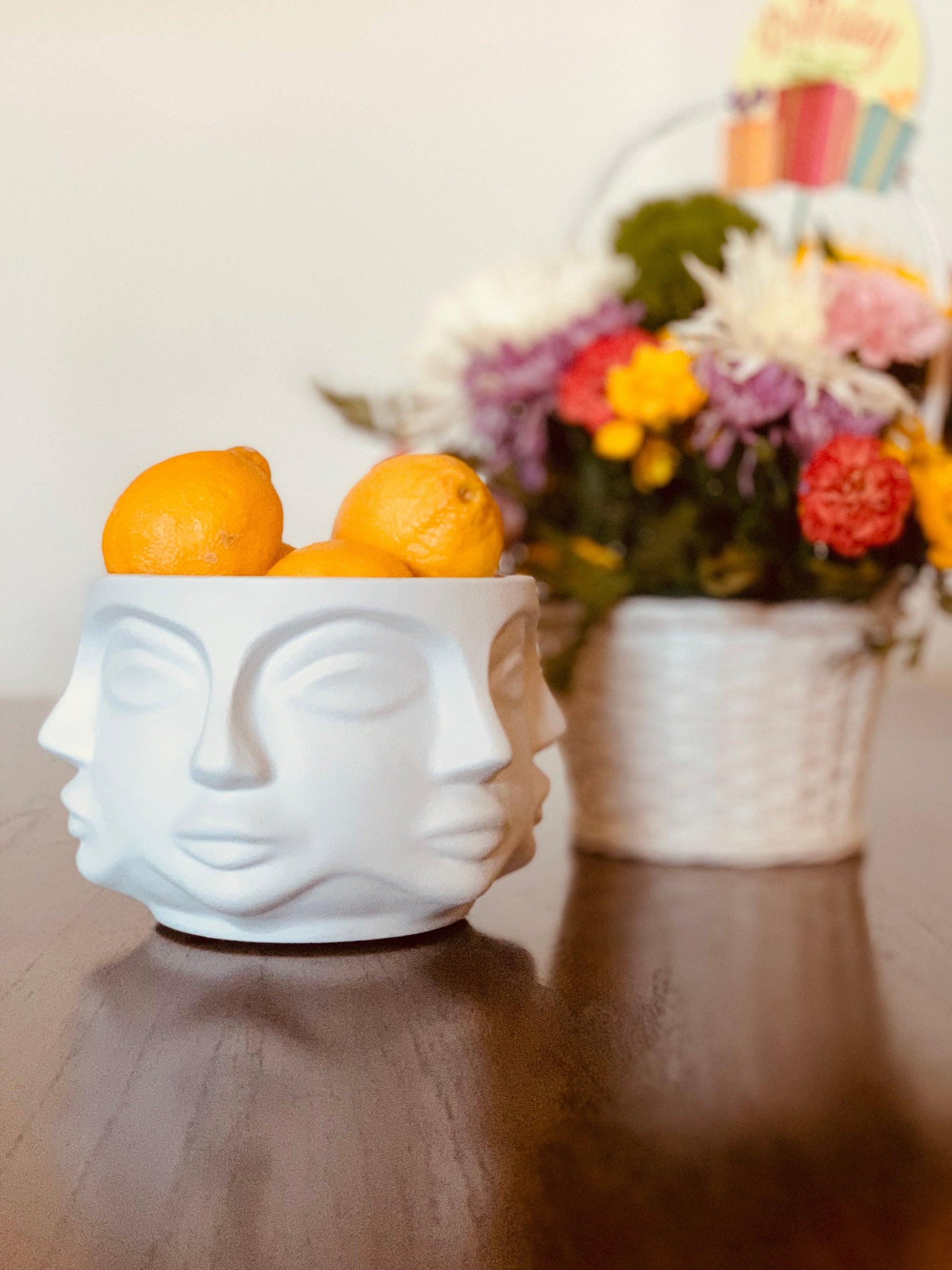 Concrete Multi Face Planter, Concrete Planter, Unique Planter, Concrete Decor, Eco Friendly Decor, Succulent Planter, (Large)