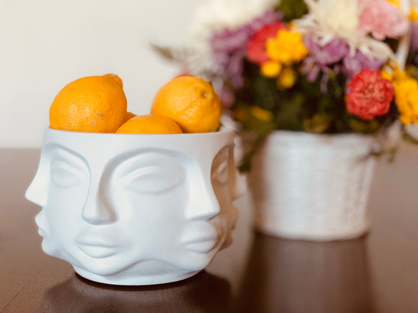 Concrete Multi Face Planter, Concrete Planter, Unique Planter, Concrete Decor, Eco Friendly Decor, Succulent Planter, (Large)