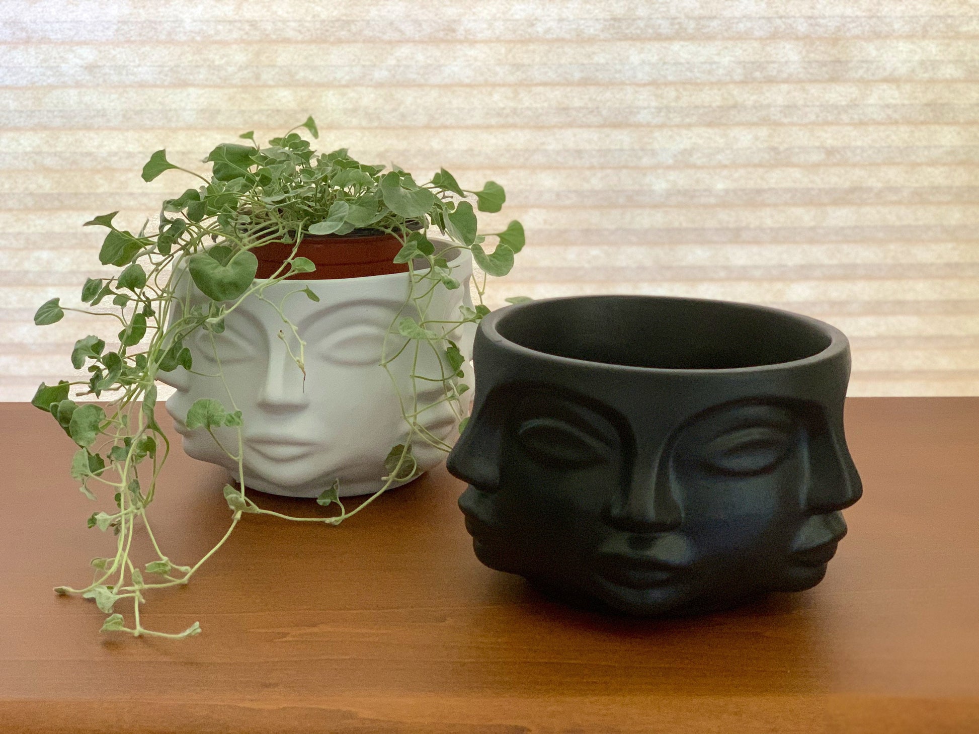 Concrete Multi Face Planter, Concrete Planter, Unique Planter, Concrete Decor, Eco Friendly Decor, Succulent Planter, (Large)