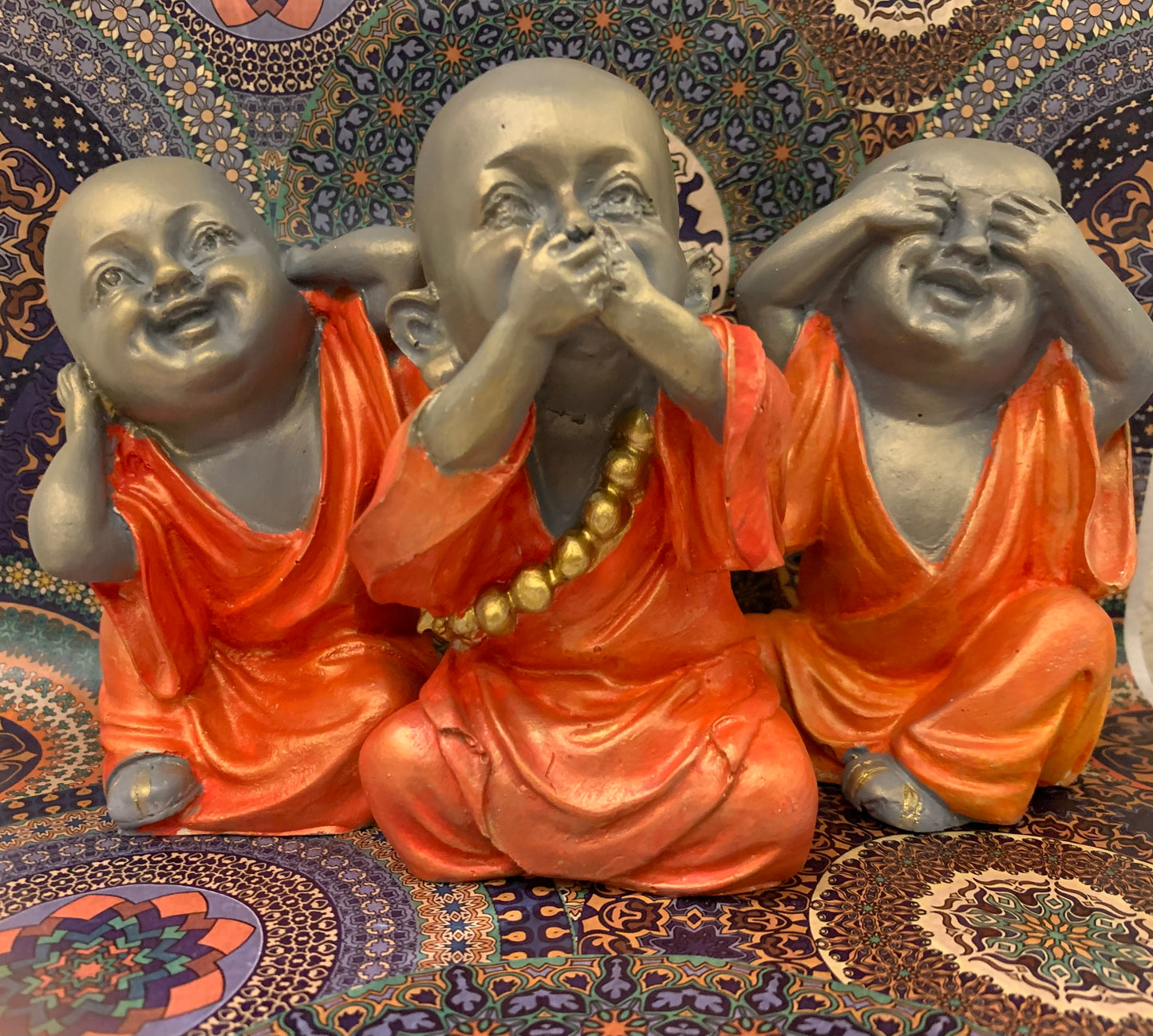 Buddha Statues (Set of 3)