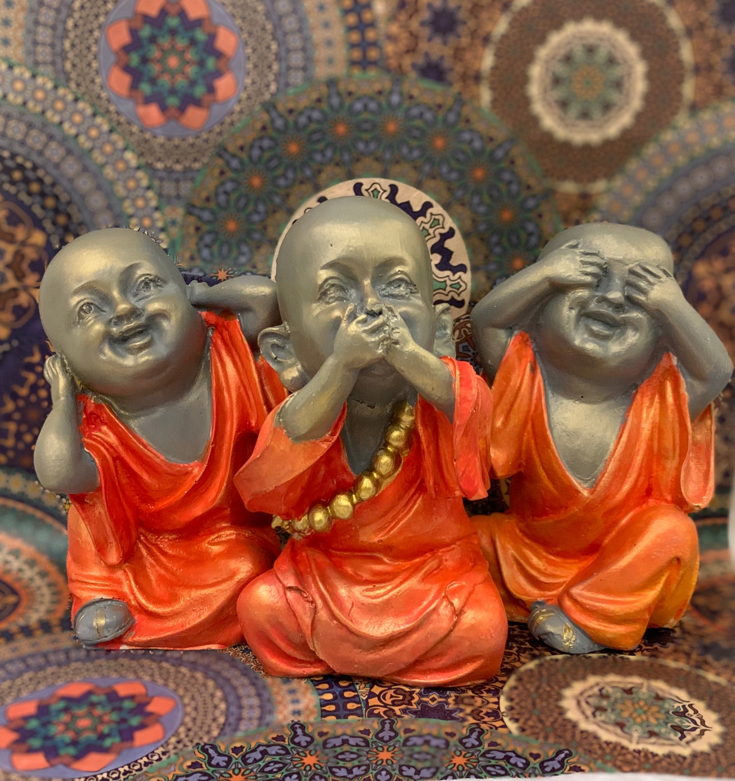 Buddha Statues (Set of 3)