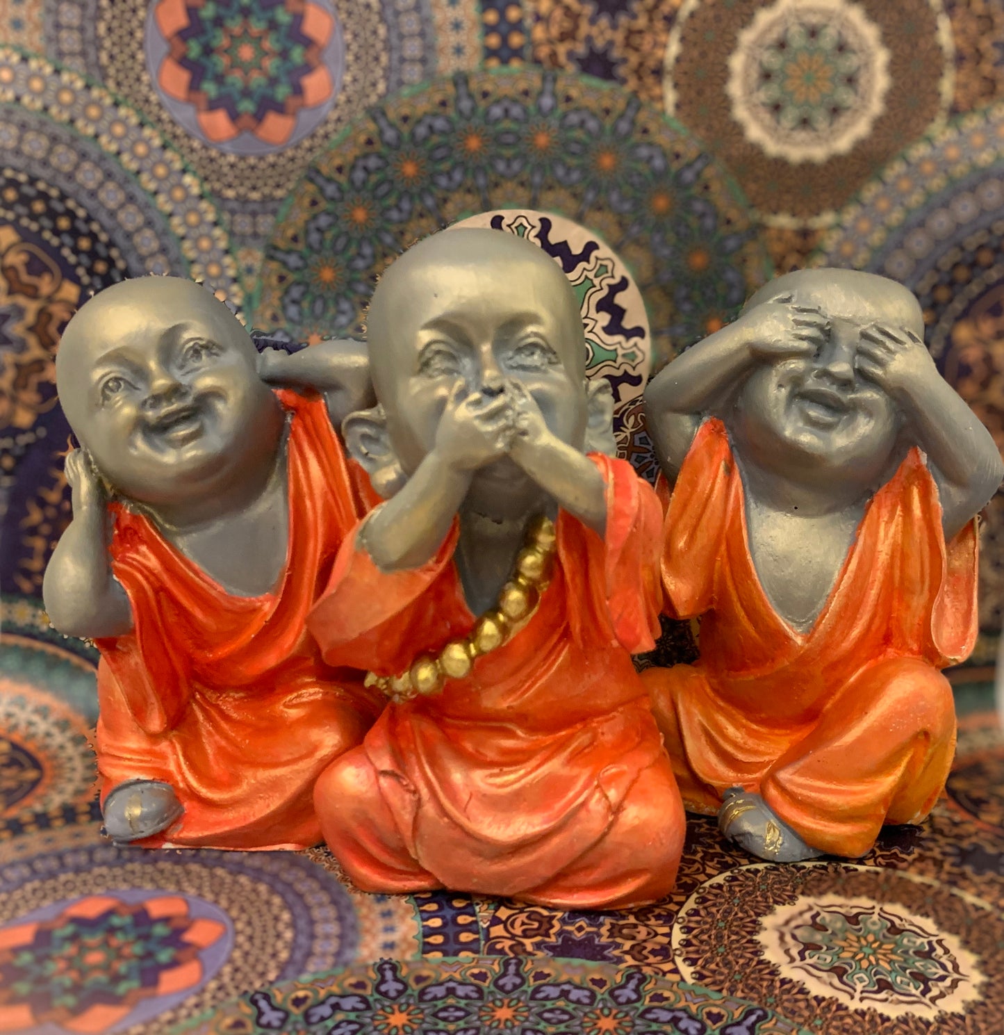 Buddha Statues (Set of 3)