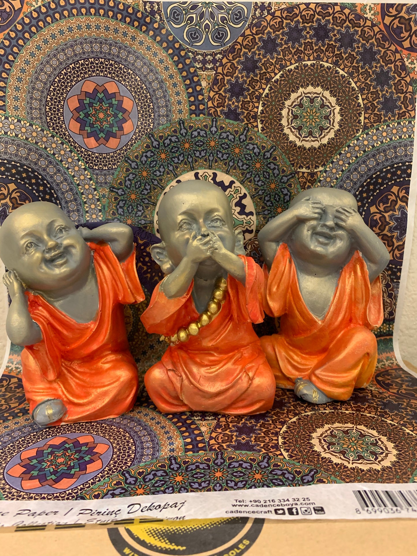 Buddha Statues (Set of 3)