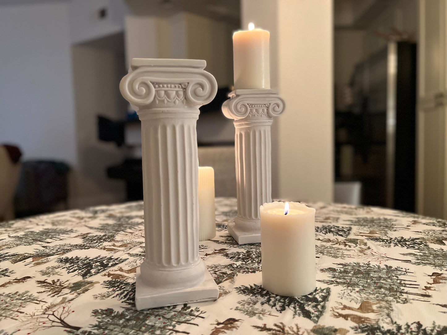 Ancient Column Candle Holder