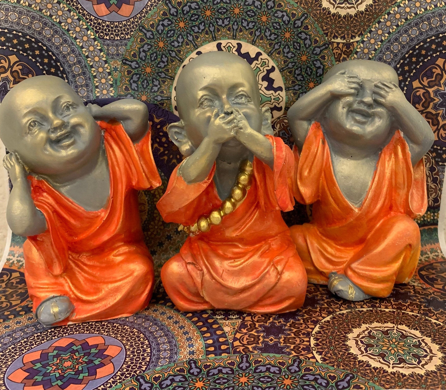 Buddha Statues (Set of 3)